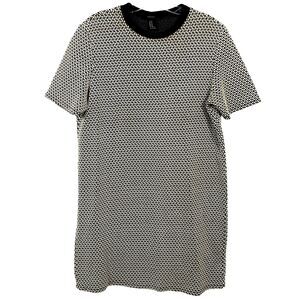 Forever 21 Houndstooth Above The Knee Sheath Dress Size Medium Elegant Work